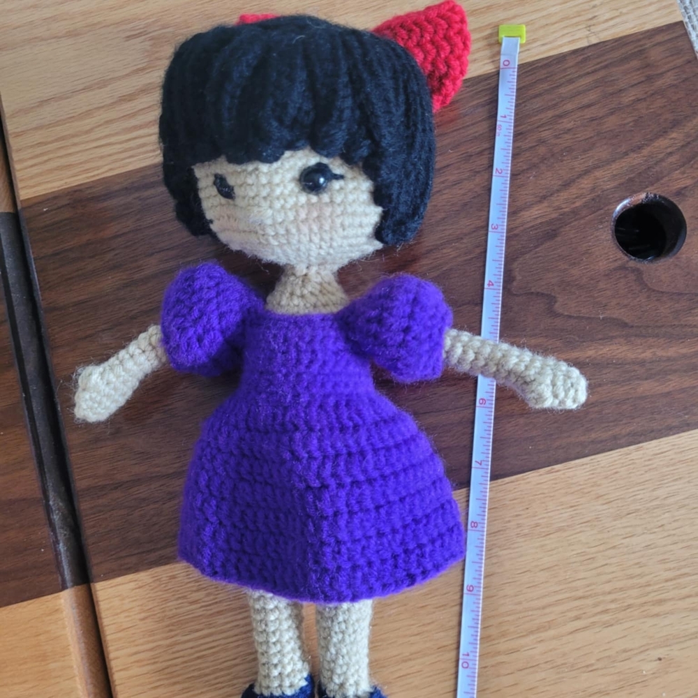 Darla, the Crochet Doll - Picture 4 of 5